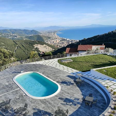 Tenuta Croce Appartamento Karol-Piscina-Vista Mare Salerno Exterior foto